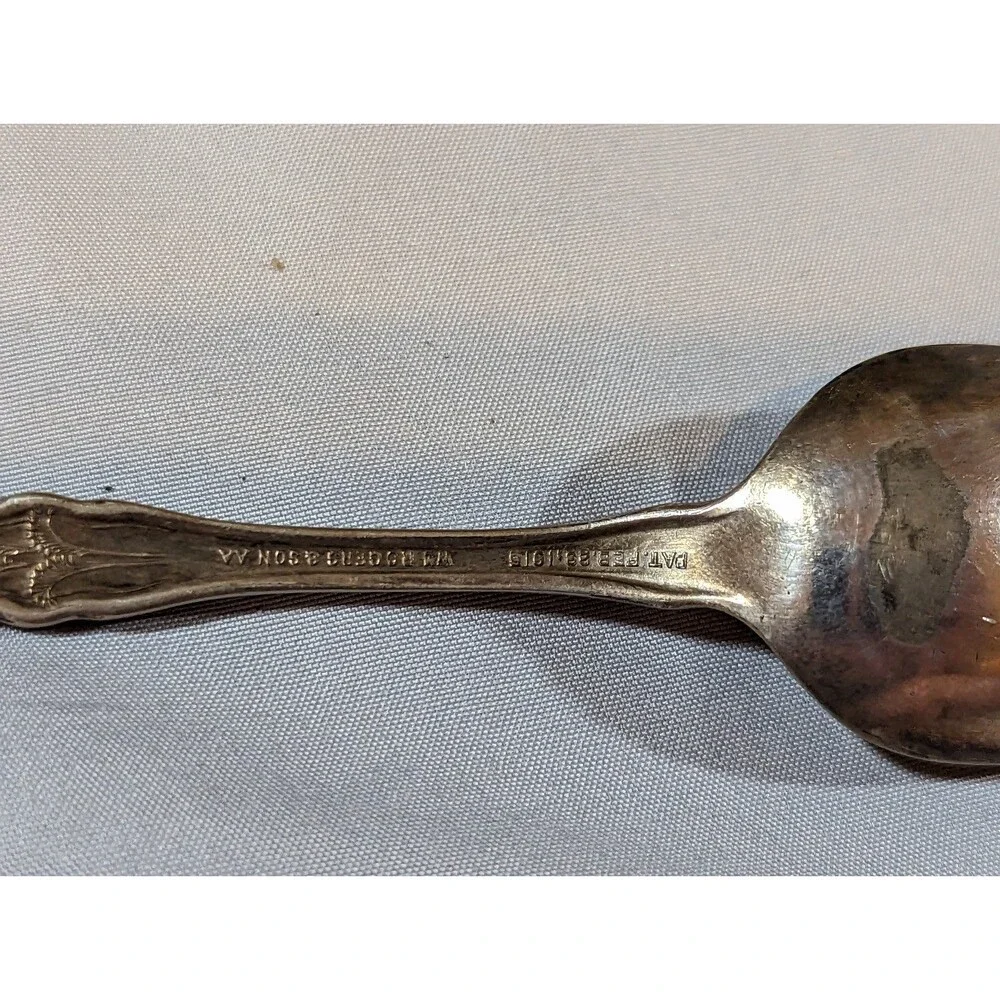 Michigan Souvenir Spoon William Rogers & Son